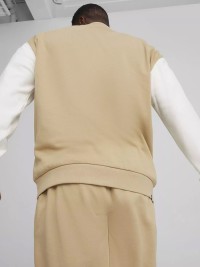 Толстовка мужская Puma SQUAD Track Jacket TR бежевая 67897183 изображение 3