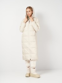 Куртка женская Columbia Puffect™ II Long Jacket бежевая 2088451-278 изображение 2