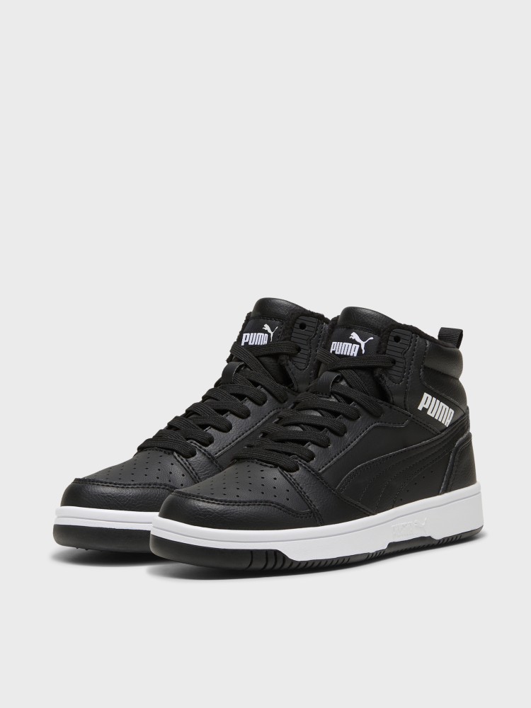 Кроссовки детские Puma Rebound V6 Mid WTR Jr черные 39468501 изображение 4