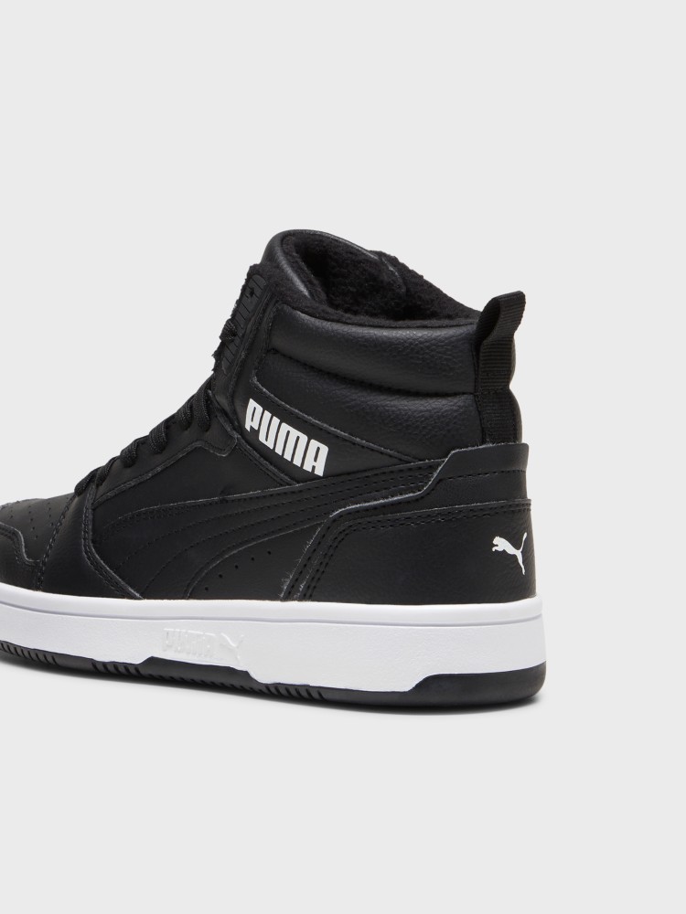 Кроссовки детские Puma Rebound V6 Mid WTR Jr черные 39468501 изображение 5