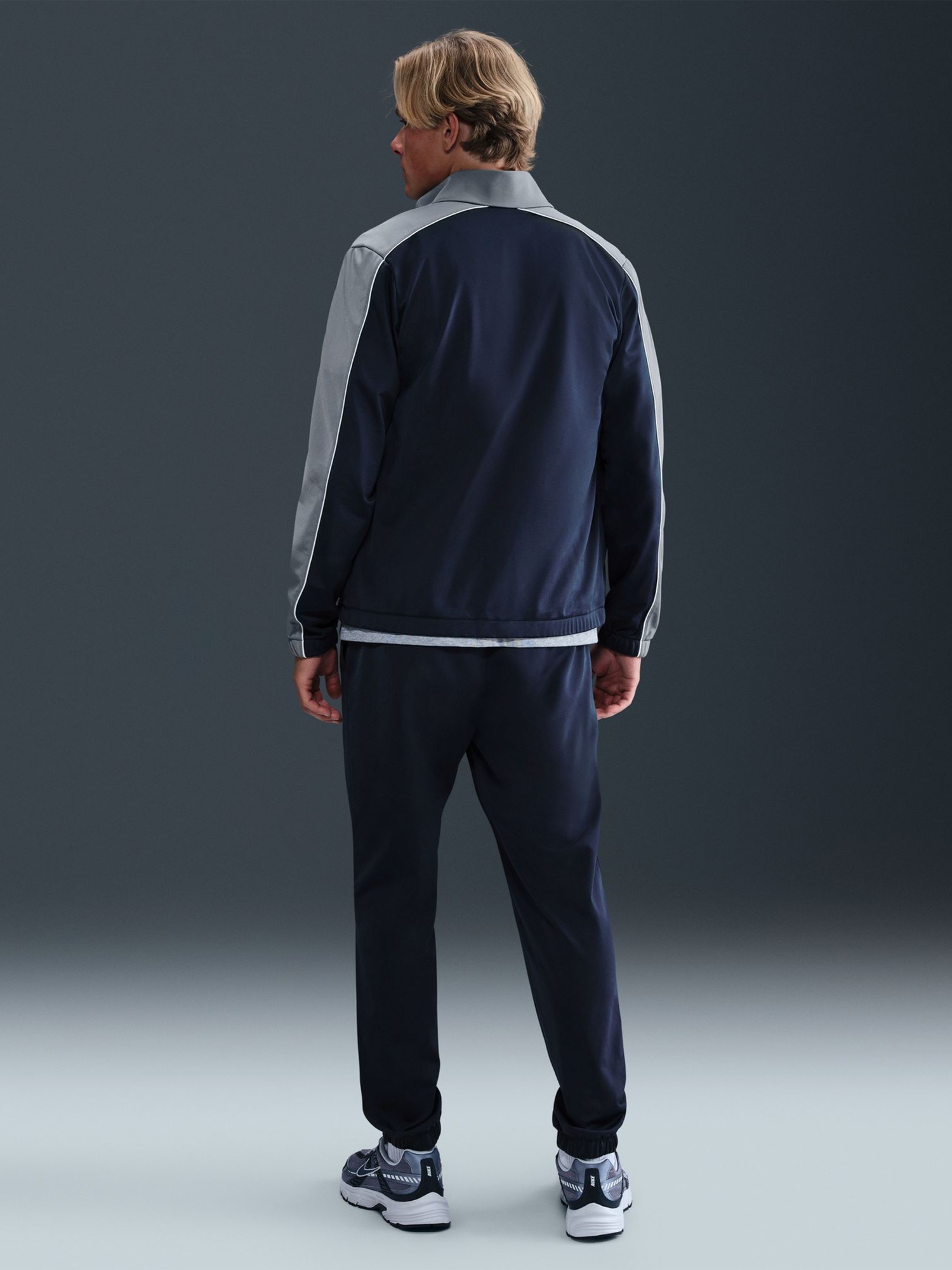 Костюм мужской Nike M NK CLUB PK TRK SUIT темно-синий HV1444-451 изображение 9
