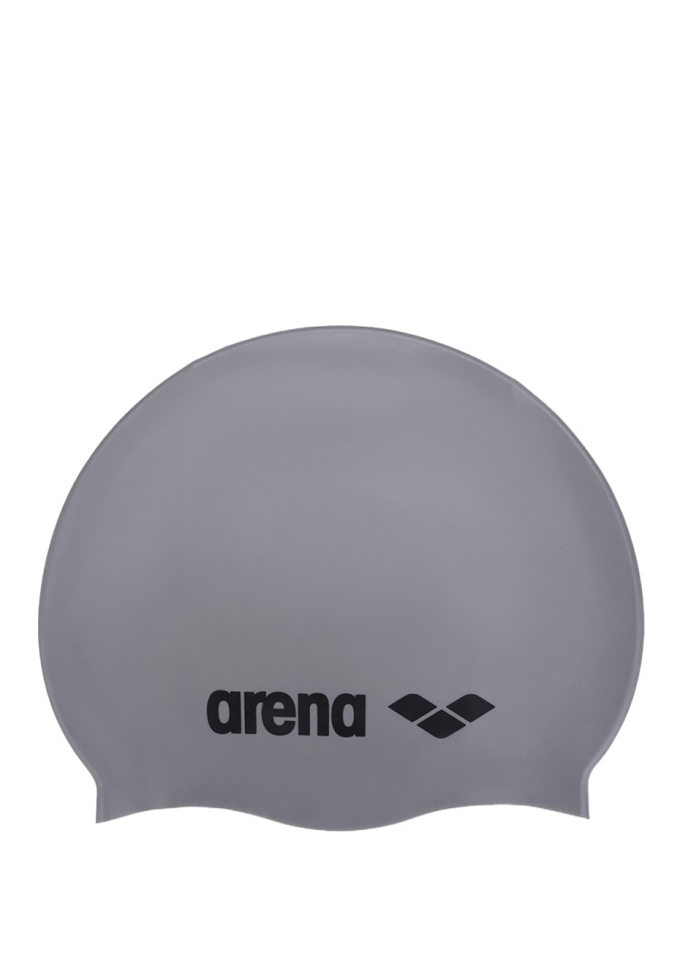 Шапочка для плавания детская   Arena CLASSIC SILICONE JR серая 91670-051 изображение 2