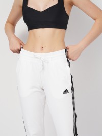 Брюки женские Adidas W 3S SJ C PT белые IN2253 изображение 4