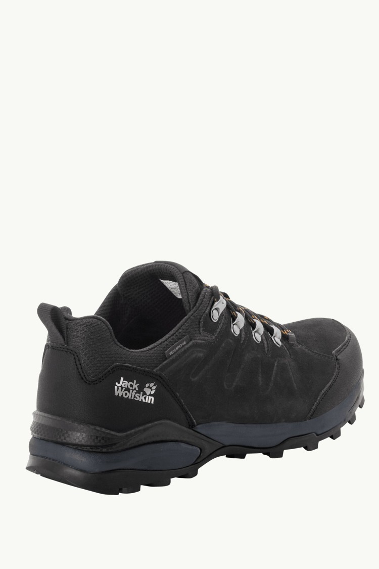 Полуботинки мужские Jack Wolfskin REFUGIO TEXAPORE LOW M черные 4049851-6357 изображение 3