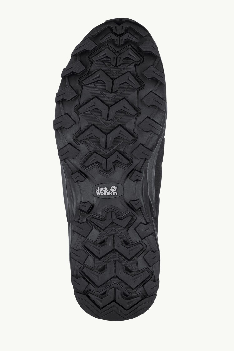 Полуботинки мужские Jack Wolfskin REFUGIO TEXAPORE LOW M черные 4049851-6357 изображение 5