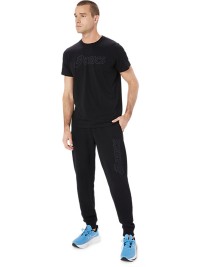 Брюки мужские Asics ASICS LOGO SWEATPANT черные 2031E189-002 изображение 6