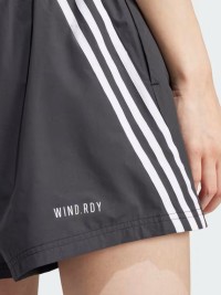 Шорты женские Adidas W FI 3S WVN SHO черные IP1568 изображение 6