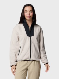Толстовка женская Columbia Sequoia Grove™ Full Zip Fleece бежевая 2085311-277 изображение 2
