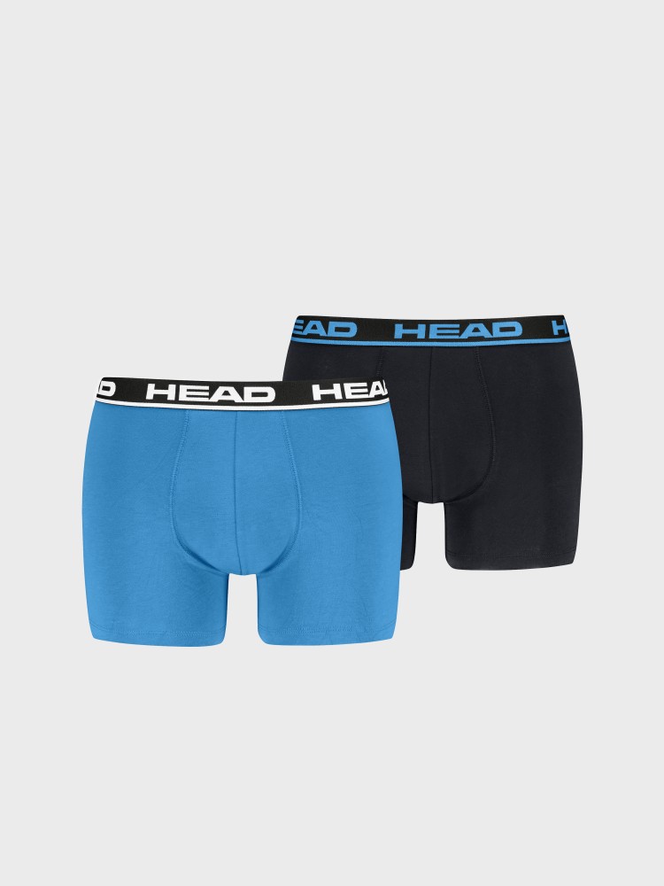 Боксеры мужские HEAD BASIC BOXER 2P синие 701202741028 изображение 2